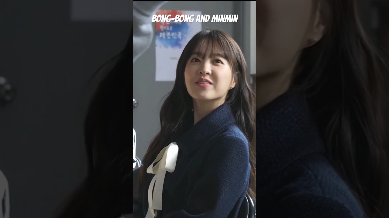 Bong-bong and MinMin Cameo BTS from #stronggirlnamsoon 🥹 #stronggirlbongsoon #parkhyungsik
