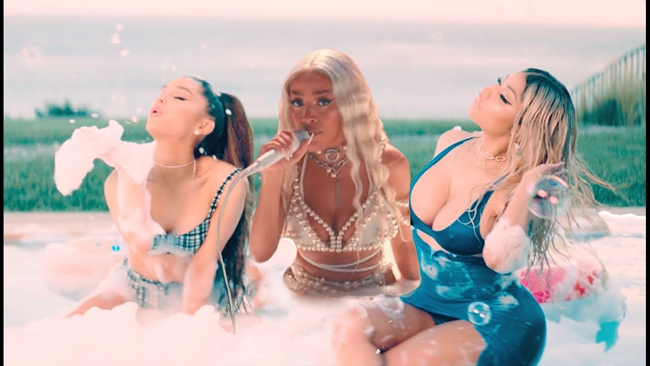 Doja Cat & Nicki Minaj - Streets (Bed) ft. Ariana Grande [Music Video]