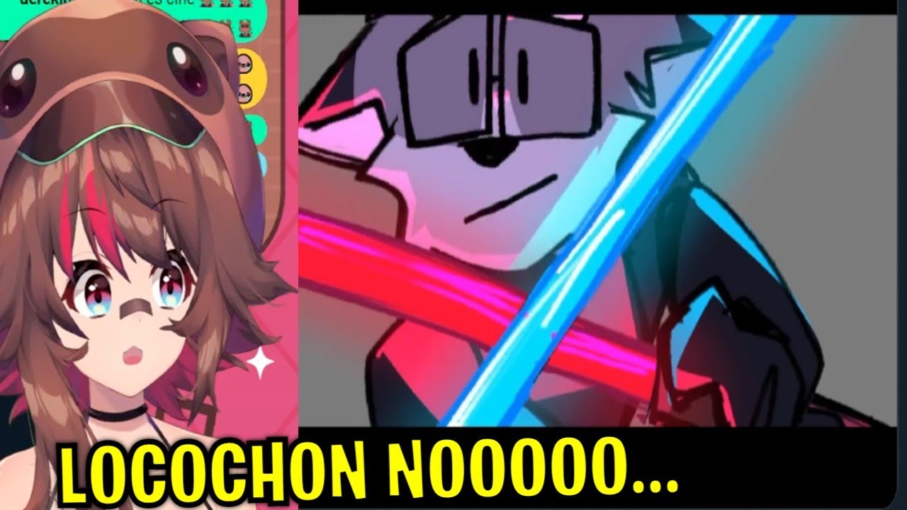 Rakkun reacciona a locochon vs kendo animado