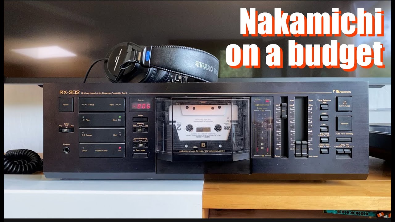 Is a Broken Nakamichi Worth It? | Repairing the Nakamichi RX-202