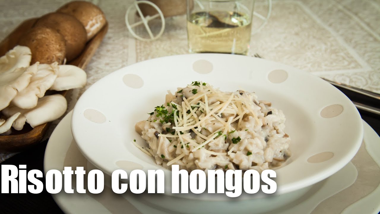 Risotto con hongos