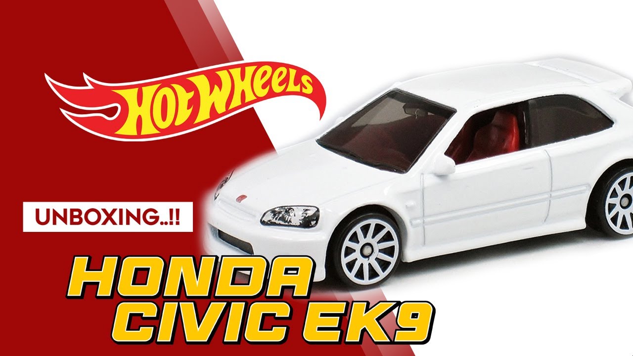 UNBOXING  | Diecast Hot Wheels CIVIC EK9 Type R