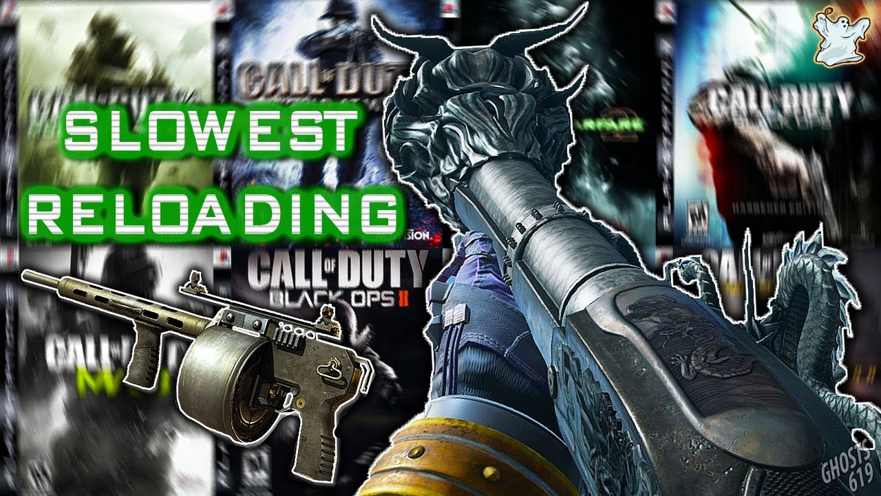 The SLOWEST Reloading Guns in Call of Duty | Ghosts619