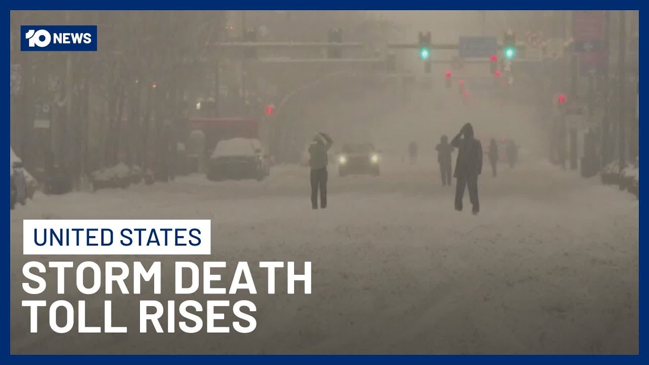 Four Children Among Fatalities After Brutal Winter Storms In The US | 10 News