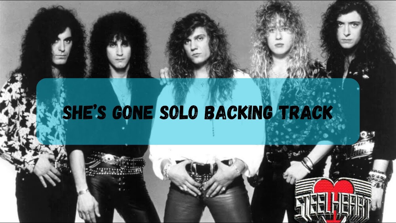 Steelheart She's Gone Guitar SOLO Backing Track