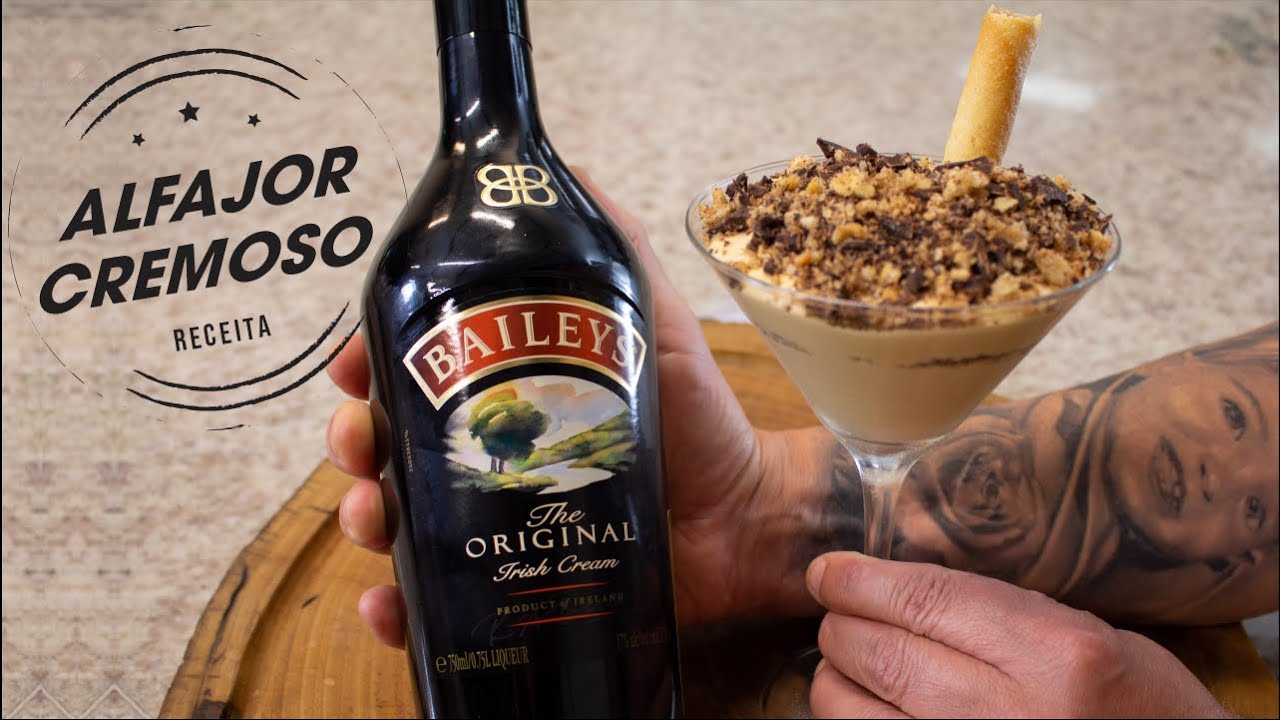 Como Fazer uma Incrível Sobremesa de Alfajor Cremoso com Licor Baileys