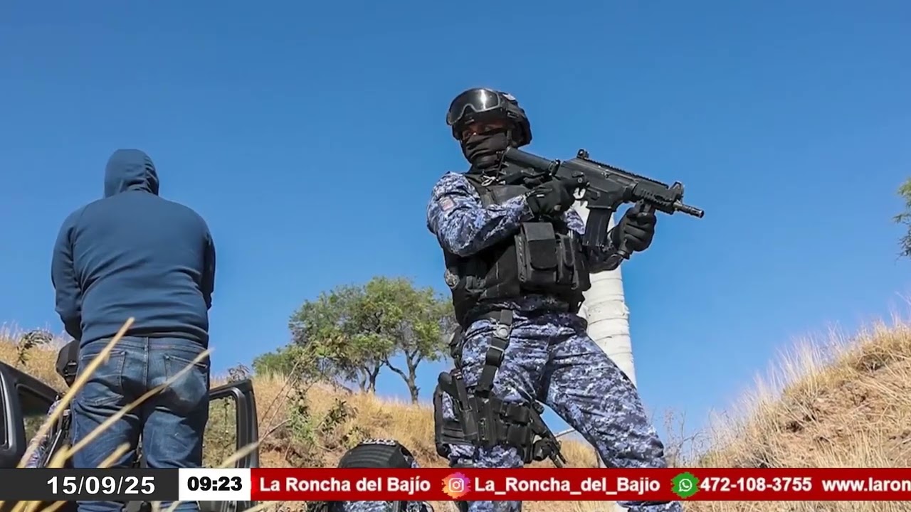 Refuerzan seguridad en plazas y carreteras de Guanajuato