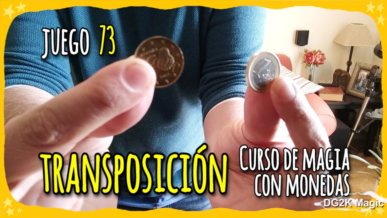 Transposición increíble - Truco revelado 73 | Curso de magia con monedas | Aprende magia en 7 mins