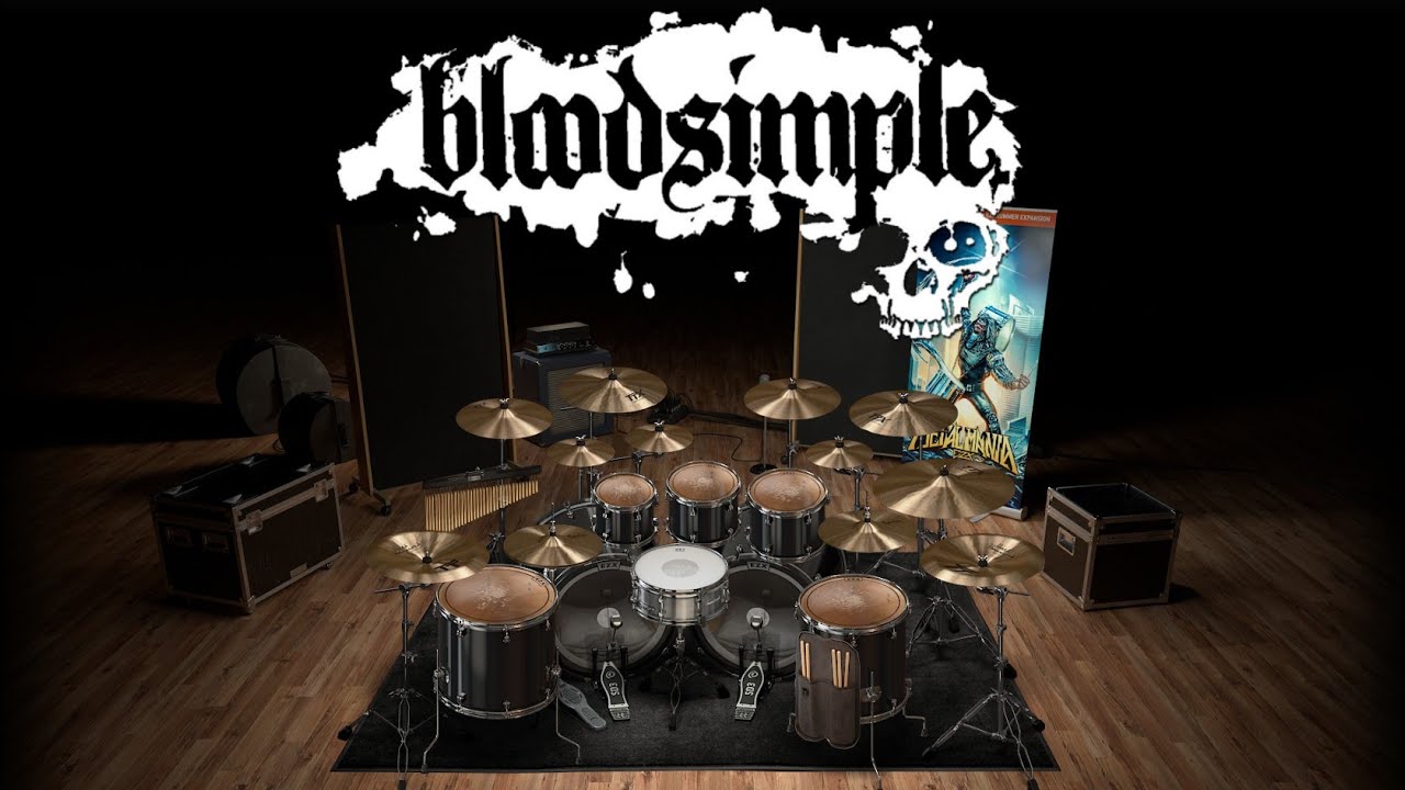 Bloodsimple - Death From Above only drums midi backing track