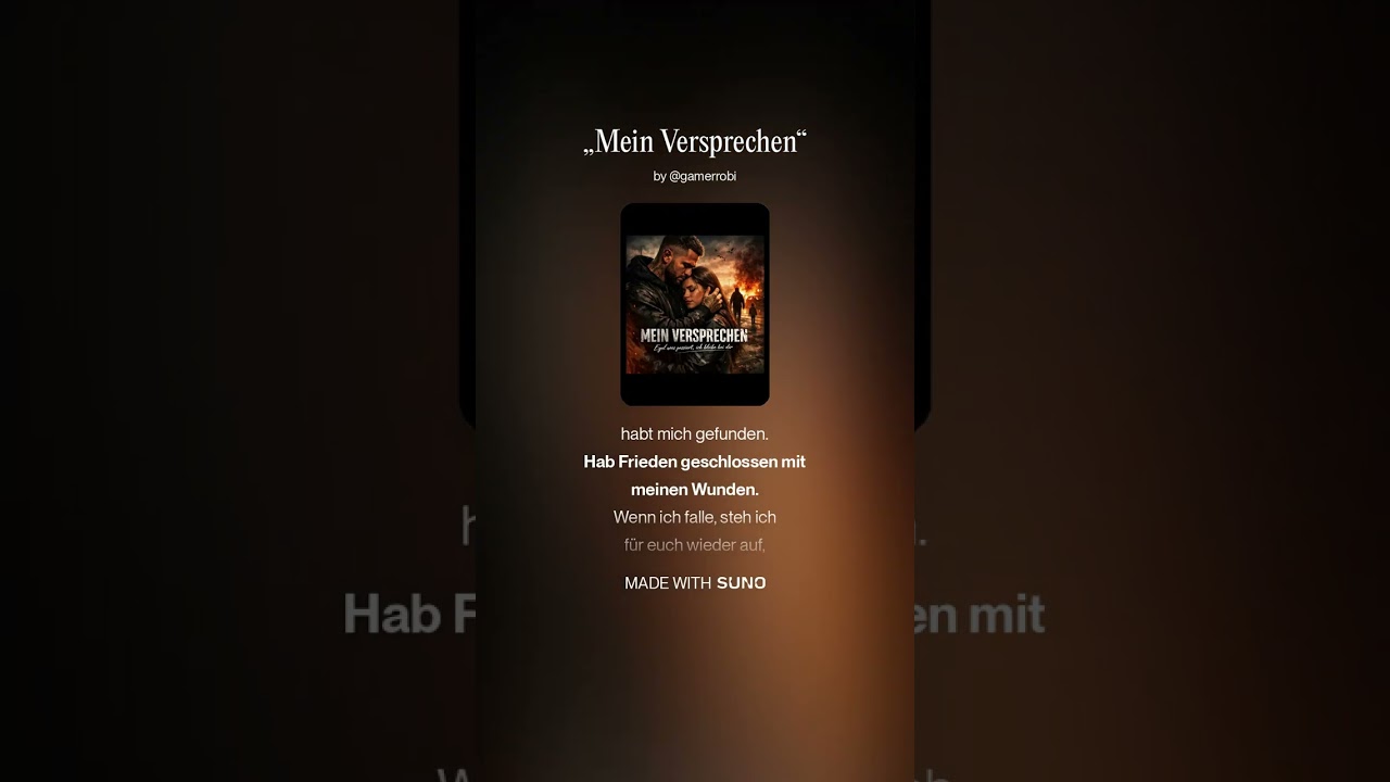 MEIN VERSPRECHEN #gamerrobi #musik #meinversprechen #emotional #familie