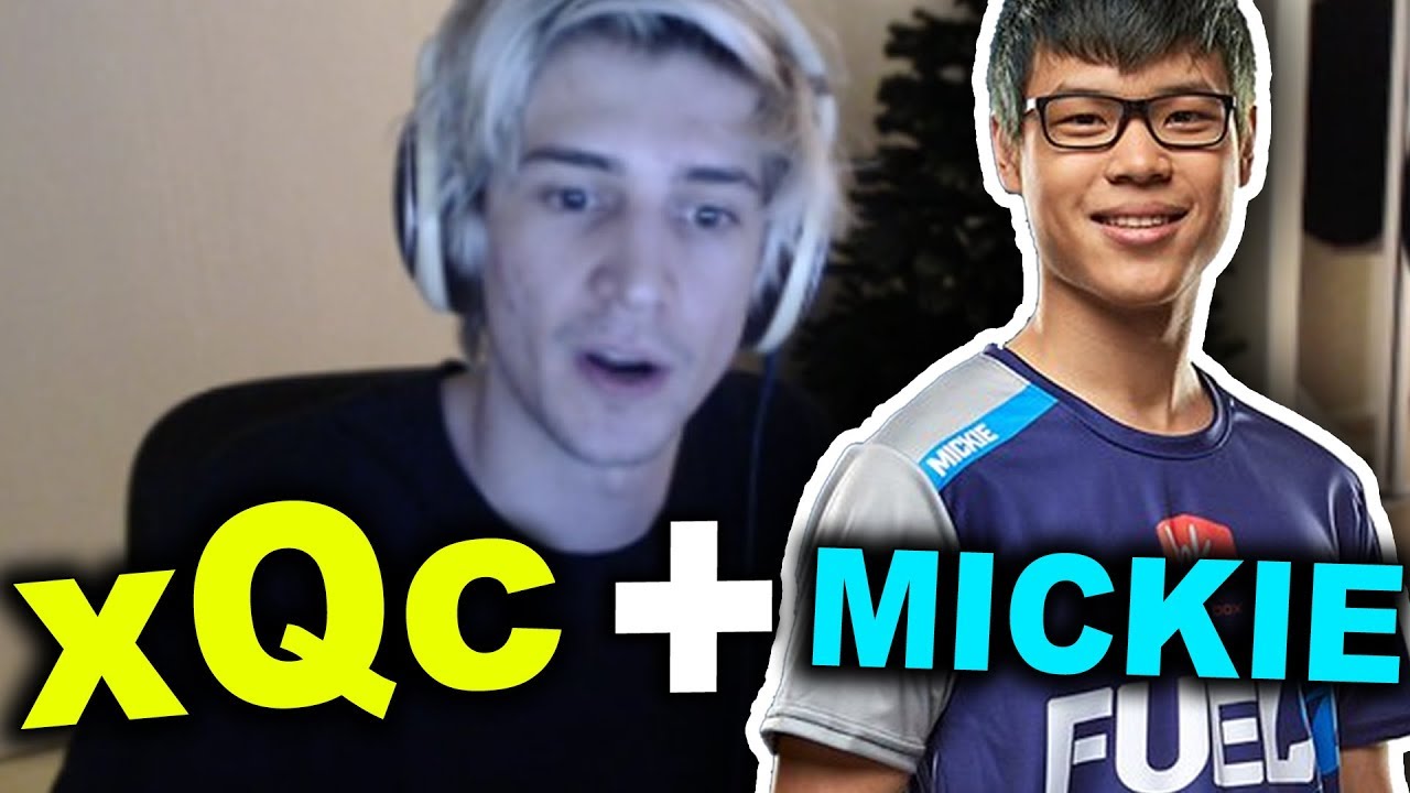 xQc работает над улучшением своих навыков общения с Микки (xQc Duos with Mickie, 8 сезон)