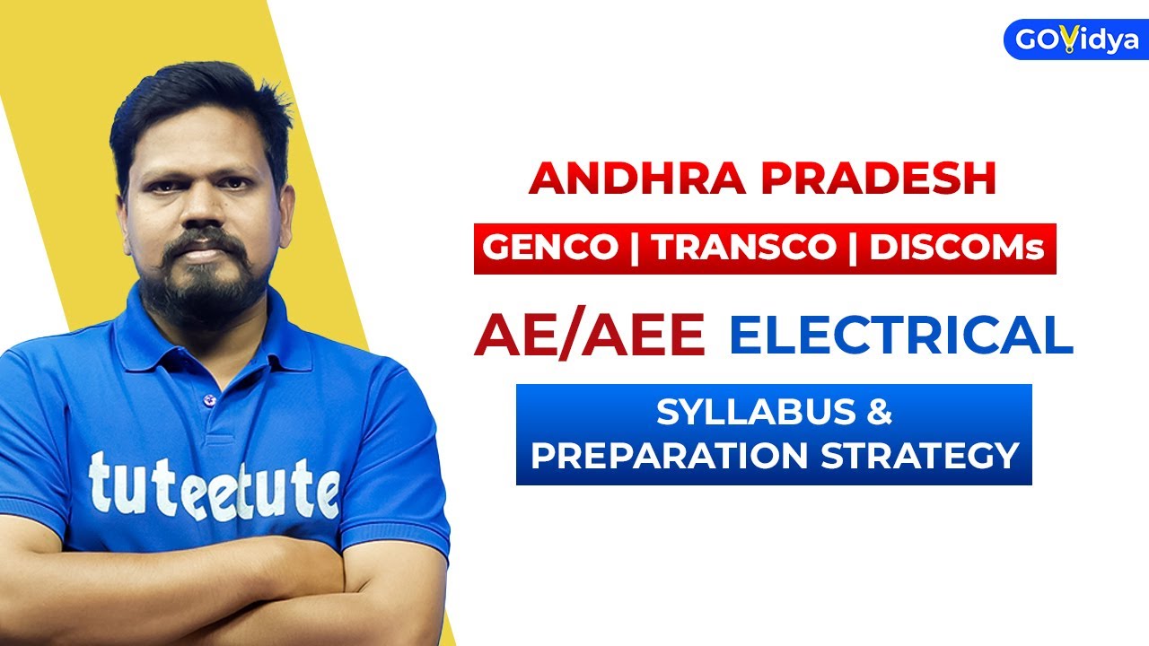 AP GENCO - TRANSCO - DISCOMs | AE/AEE - Electrical | Syllabus & Preparation Strategy #apgenco