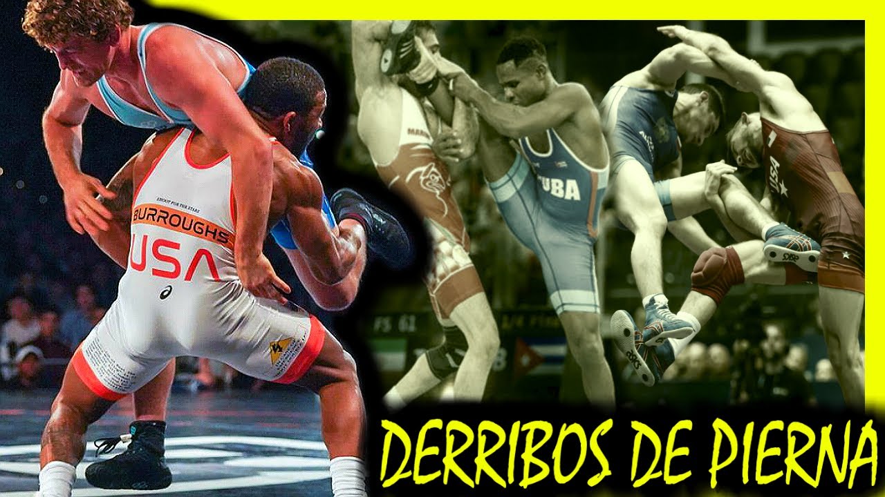 🔥6 DERRIBOS de LUCHA desde LAS PIERNAS - Takedowns wrestling