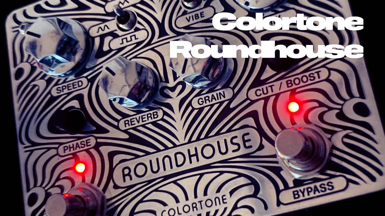 Colortone Roundhouse | Optimal Tremolo, Harmonic Tremolo and Vibe all in one