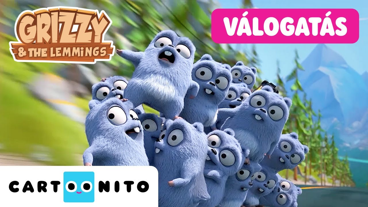 Lemmingháború | Grizzy és a lemmingek – megamaraton | Cartoonito