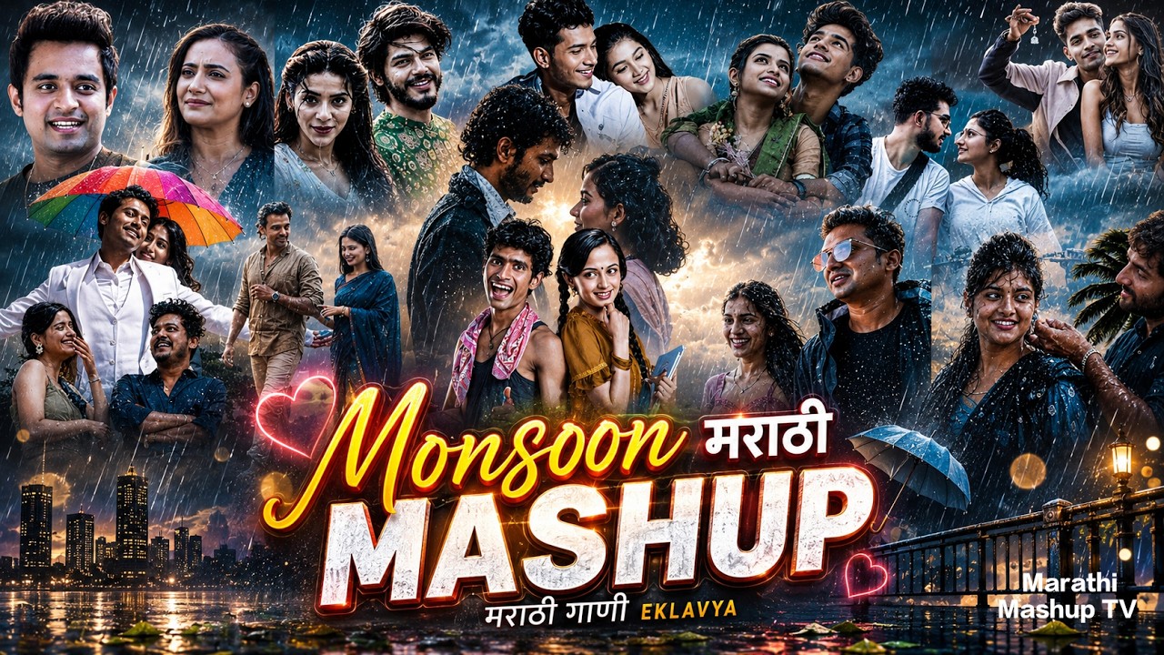 Monsoon Marathi Mashup | Trending Marathi Songs 2026 | Best Of Sanju Rathod | Marathi Mashup TV