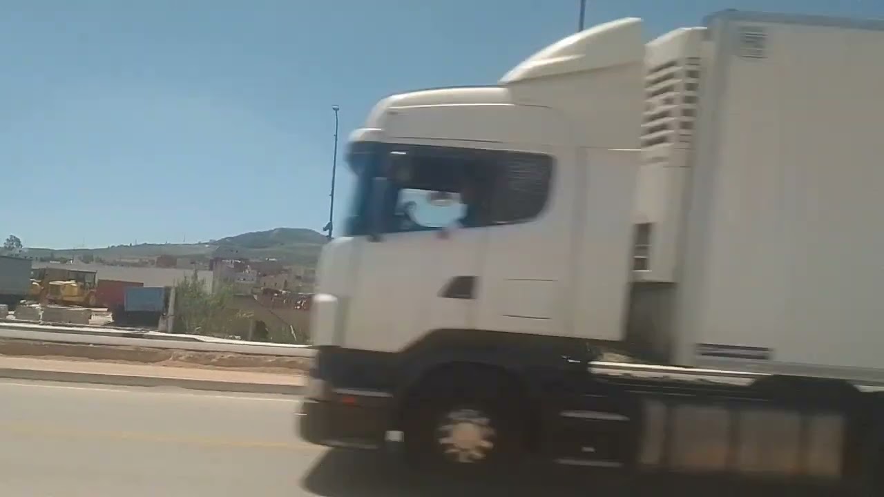 سير الأشغال بقنطرة مدار ملوسة بطنجة