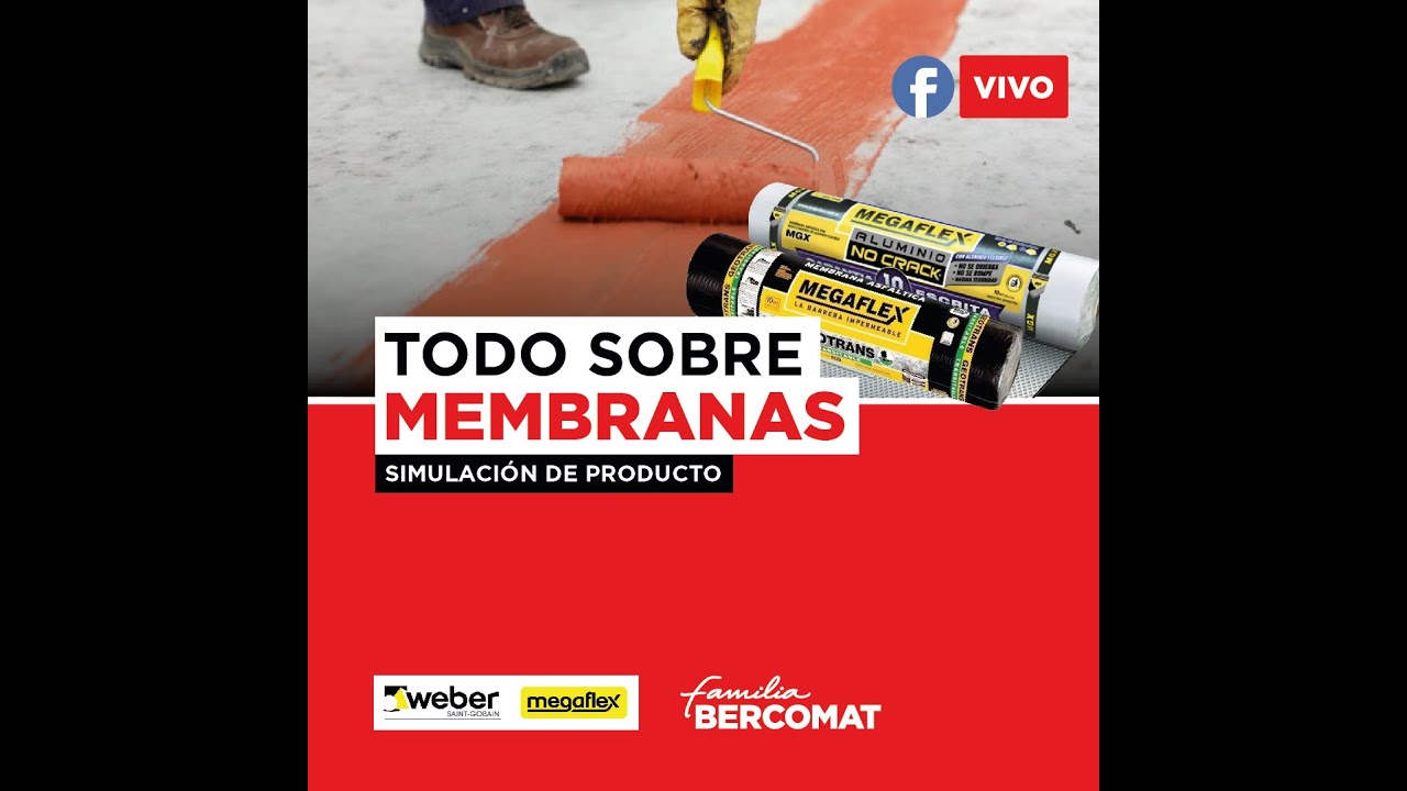 Membranas Aluminio No Crack y Geo Trans | Familia Bercomat y Weber