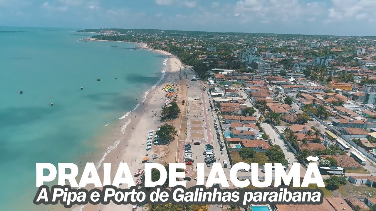 Praia de Jacumã - A mais badalada praia do Litoral Sul da Paraíba - Conde - G. João Pessoa