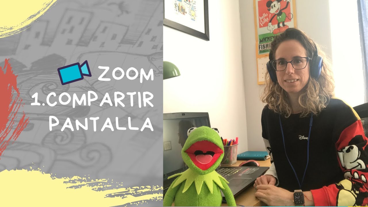 Zoom: compartir pantalla para clases online
