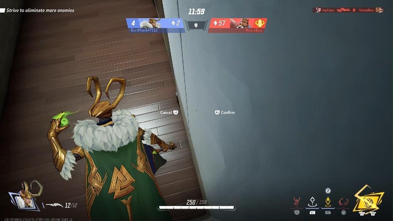 Out of bounds glitch with loki in Marvel Rivals doom match
