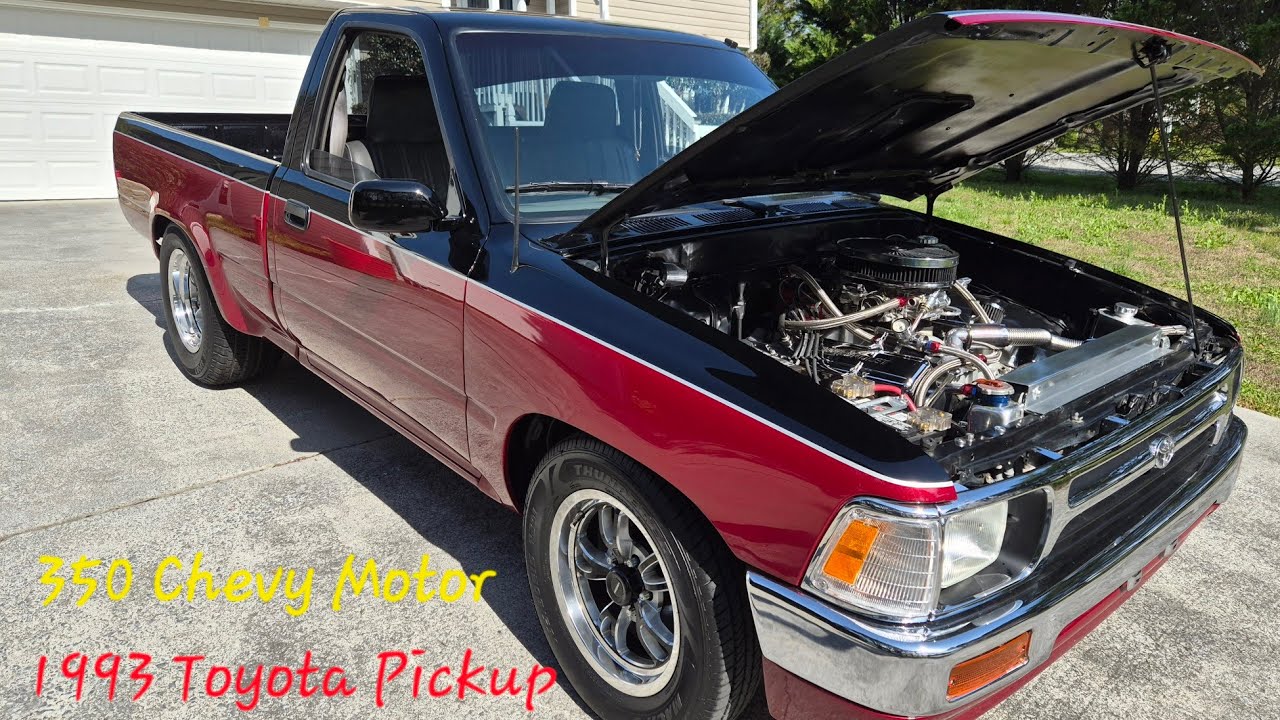 1993 Toyota Pickup Show Truck 350 Chevy Motor 