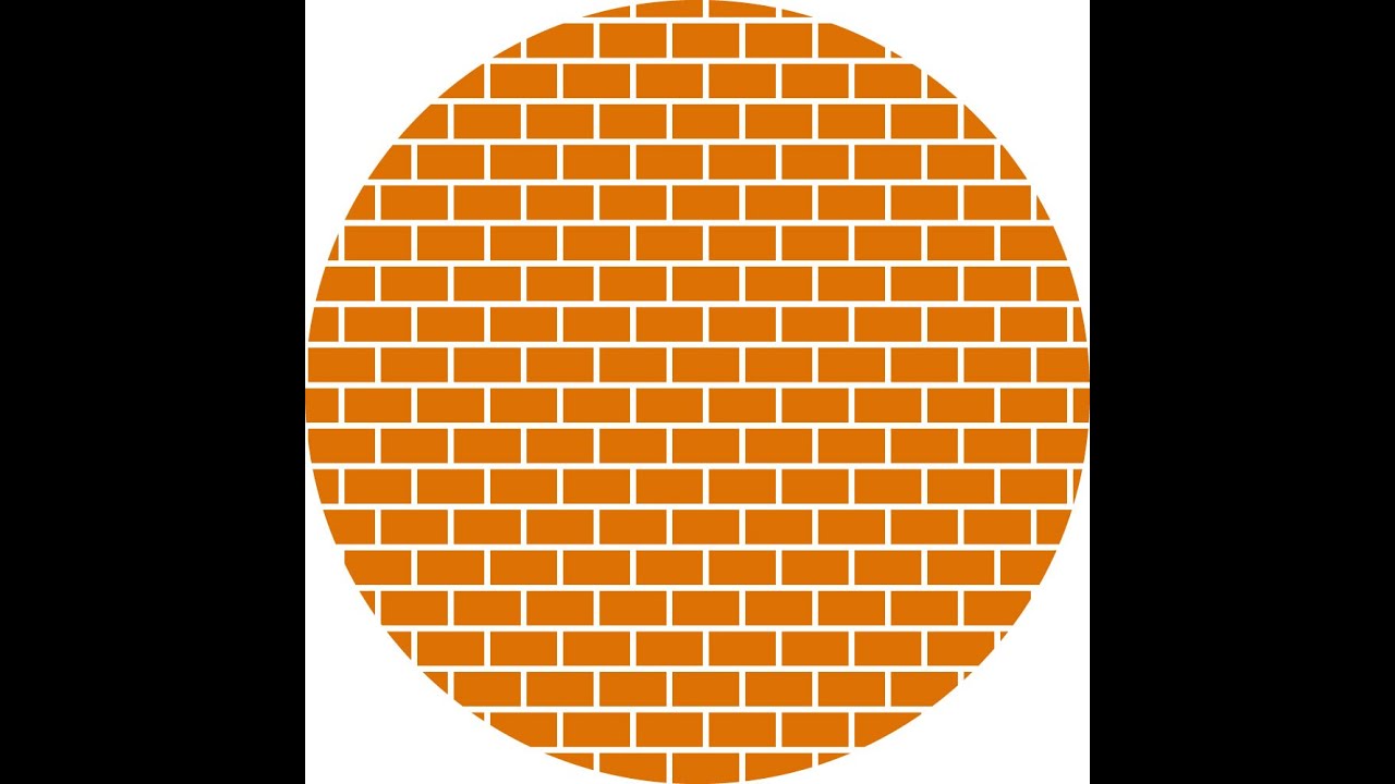 Circular Brick Pattern Design