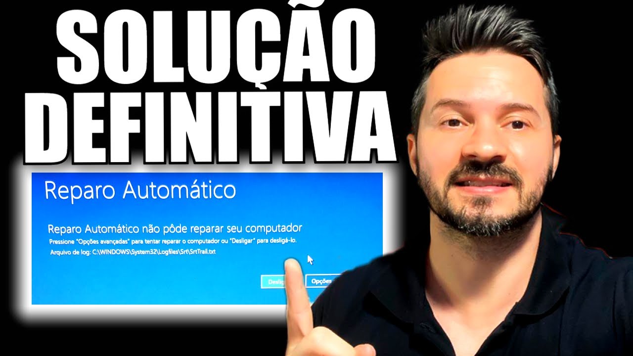 Reparo autom&aacute;tico do Windows 10! Melhor Solu&ccedil;&atilde;o. 😎👍