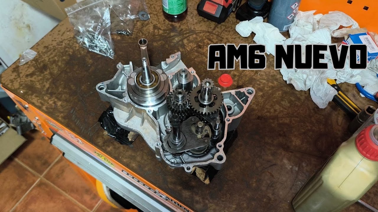 MONTAJE MOTOR AM6 NUEVO 1º PARTE ( Montaje TPR 86CC)