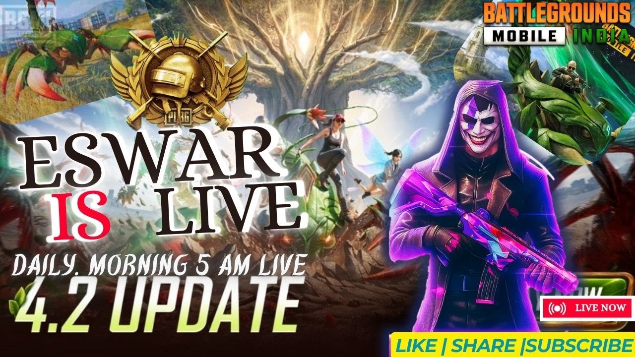 bgmi 4.2 update|worst season update|123 #eswaryt #bgmi #bgmilive #bgmilivetamil #eswarislive