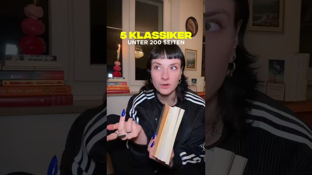 klassische literatur unter 200 seiten 📖 #klassiker #booktube #booktok #booktubegermany #buchtipps