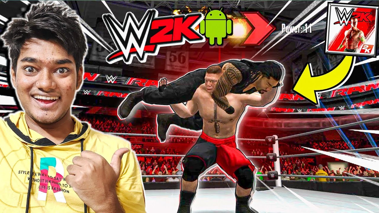 WWE 2K MOBILE GAMEPLAY!🔥