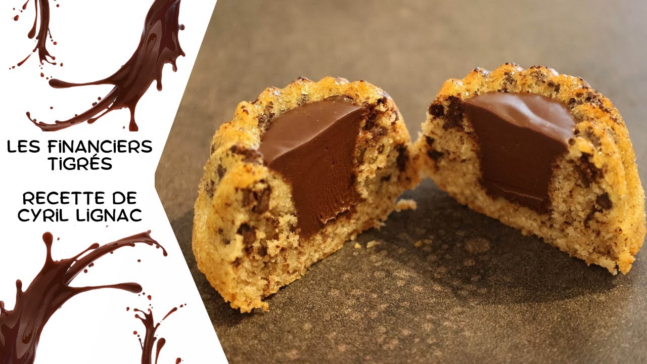 Les tigrés chocolat - Financiers d'après la recette de Cyril Lignac