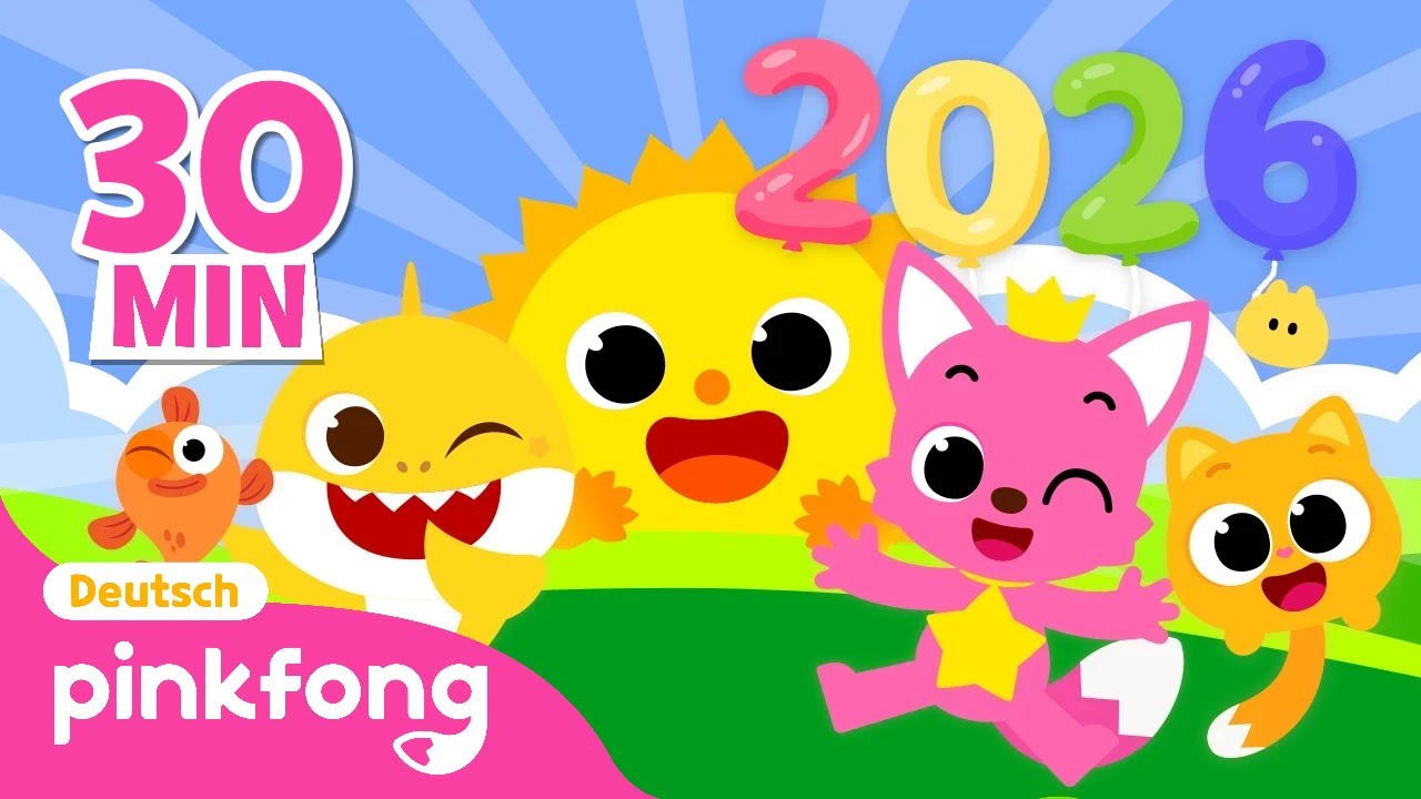 Gesunde Gewohnheiten im neuen Jahr | Mix | Aufräumen, Zähneputzen | Pinkfong, Baby Hai! Kinderlieder
