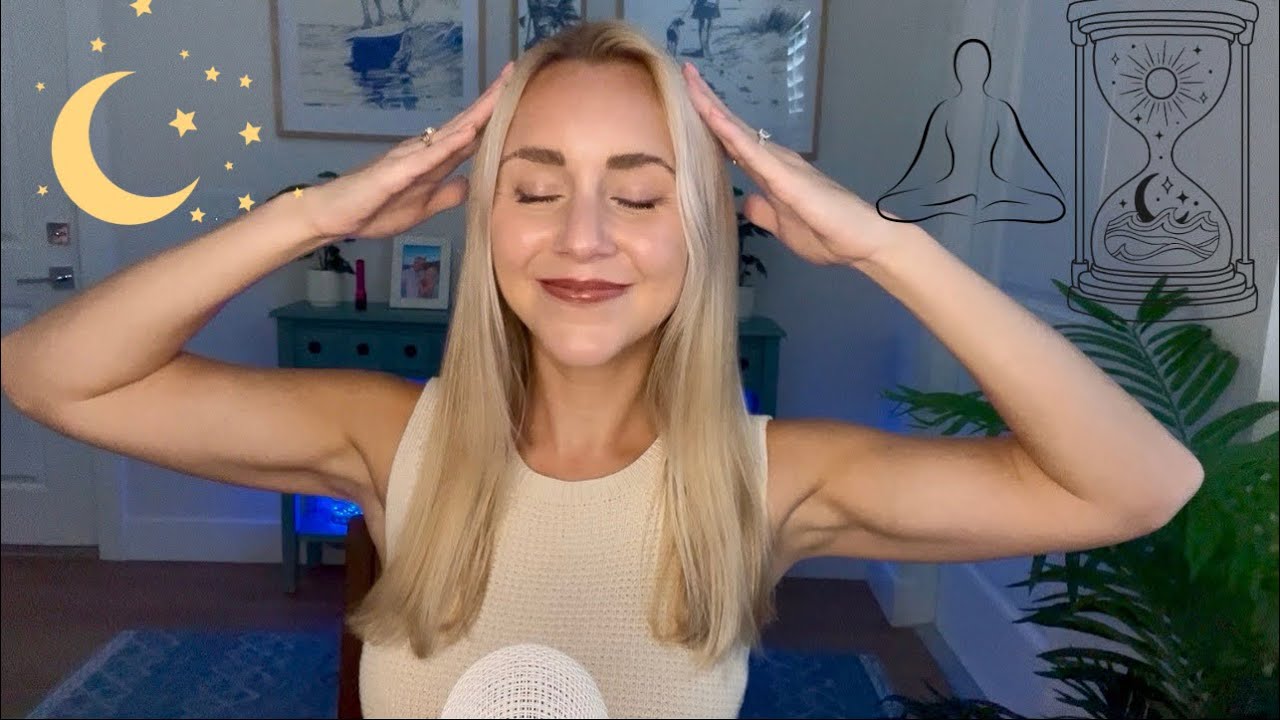 ASMR to Quiet Your Racing Mind ✨🧠🌙 Guided Meditation for Relaxation & Calm Sleep