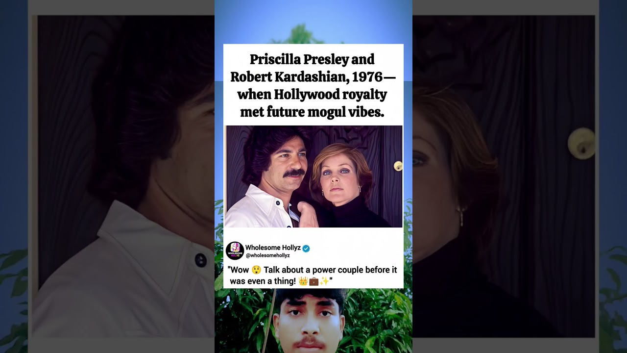 Priscilla Presley & Robert Kardashian: 1976 Throwback ✨📸
