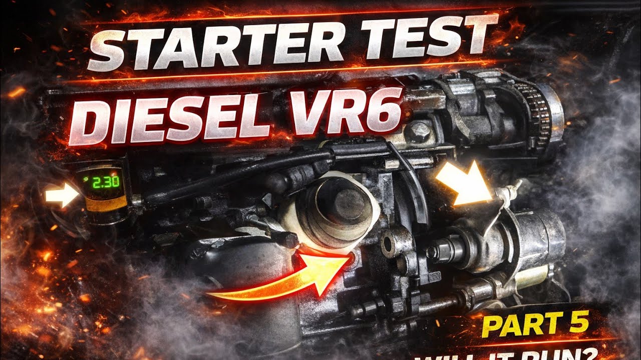 ‼️VR6 conversion to DIESEL‼️(Part 5.)