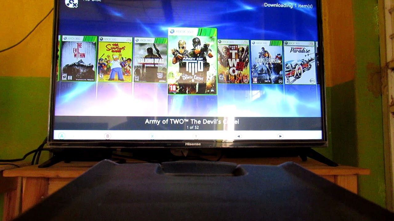 COMO DESCARGAR LA NUEVA VERSION DE UN JUEGO PARA XBOX 360