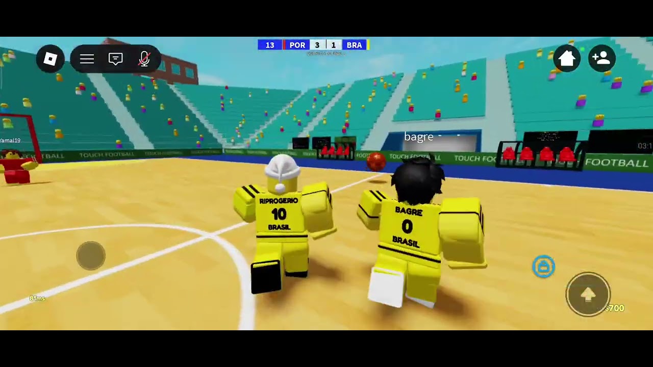 Toque em futebol