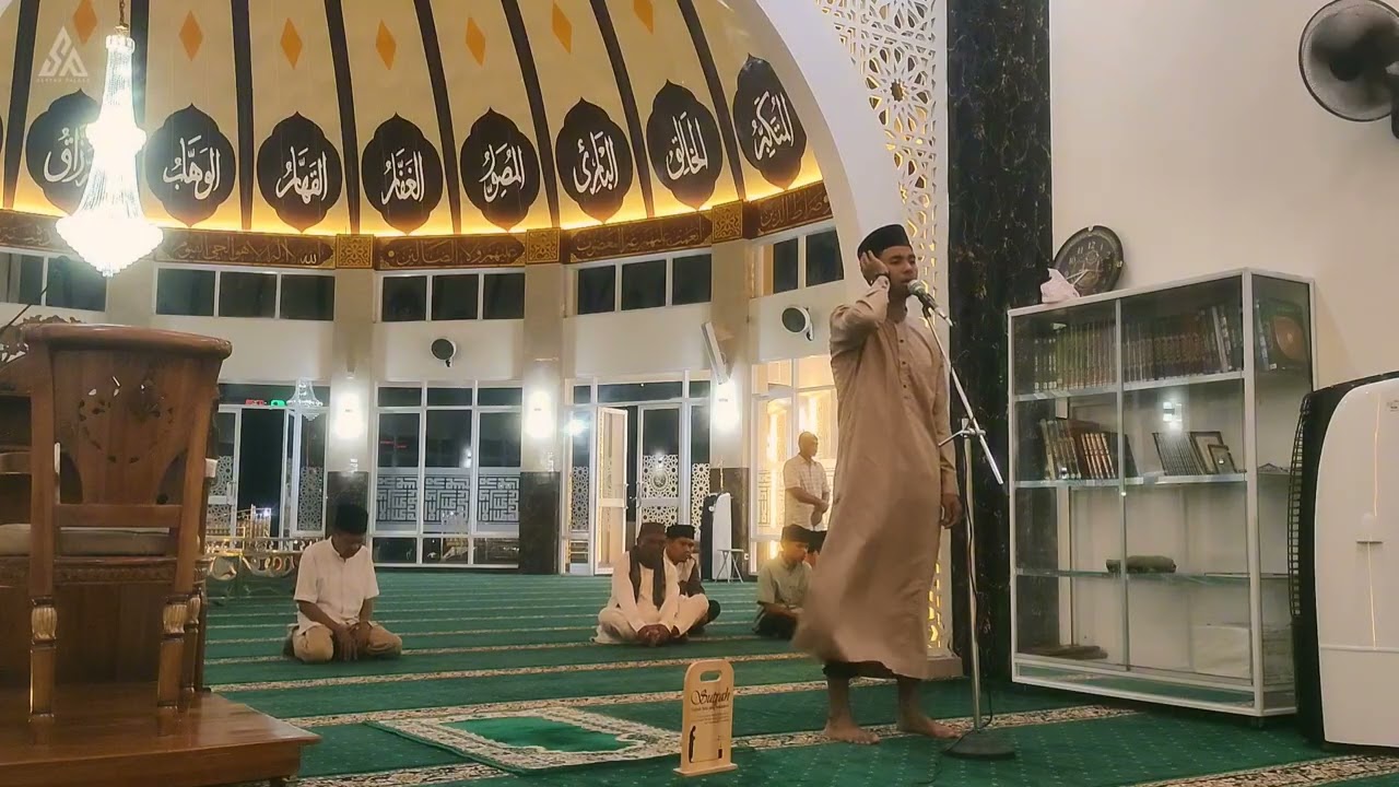 Adzan isya, Masjid Az-zaimah, Sulit Air