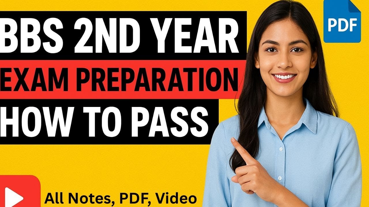 BBS 2nd Year Exam preparation Class // Only 15 days left // Yeti padhe sabbai pass Ideas