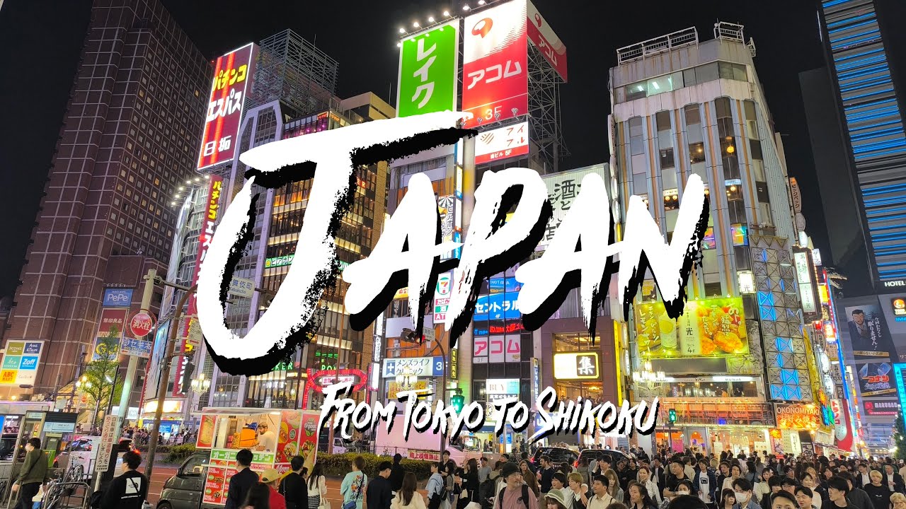 JAPAN 4K - From Tokyo to Shikoku (Kamakura, Hakone, Kyoto, Nara, Osaka)