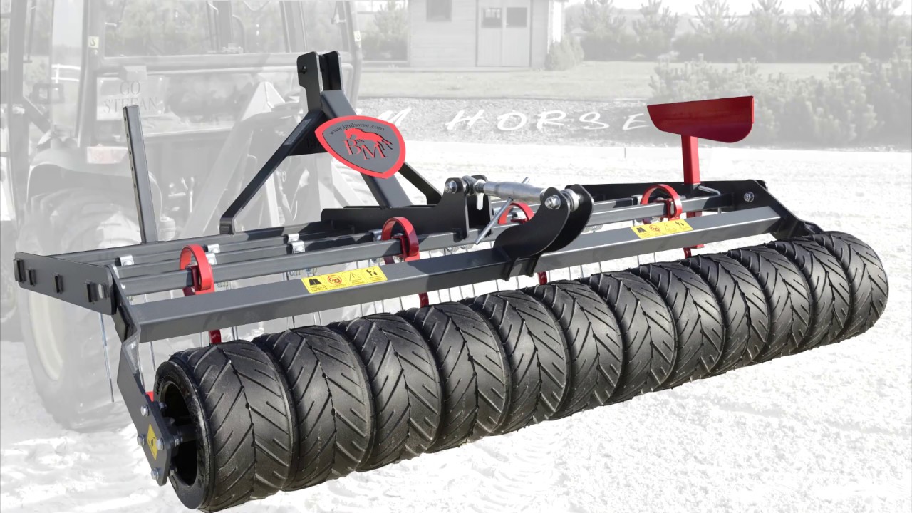 BM Horse Equus Profi with rubber roller