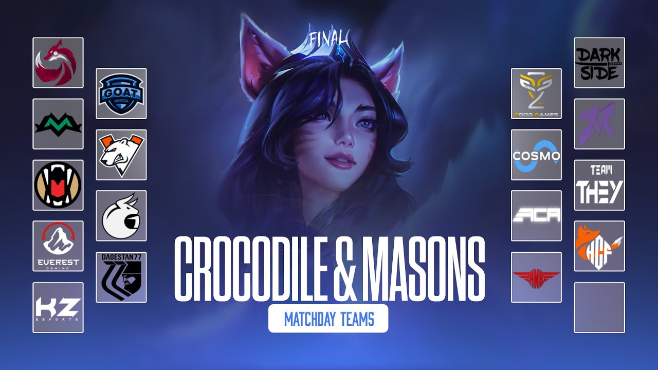 Crocodile & Masons FINAL | Virtus.pro | Major Pride | MadBulls | Dagestan77