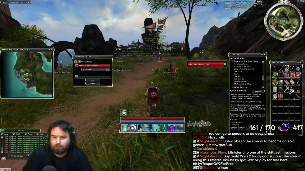 THE END OF NIGHTFALL DHUUM MODE, MAYBE STARTING EOTN TOO !GW2 !meme