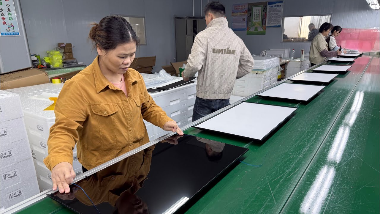 LED TV Making Process in Factory | How to Manufacture LED Tv | Tv Screen Manufacturing Process | 