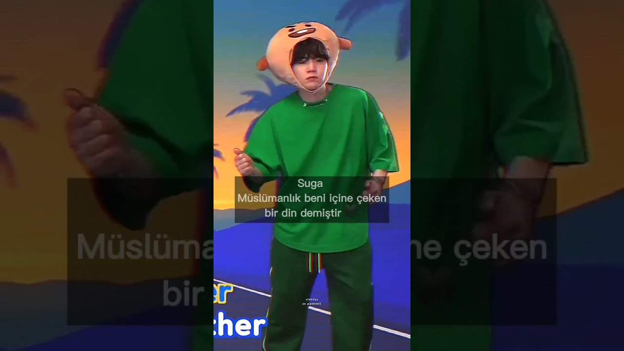 BTS SUGA NİN MÜSLÜMANLIK HAKKINDA DÜŞÜNCELERİ (ilk video)