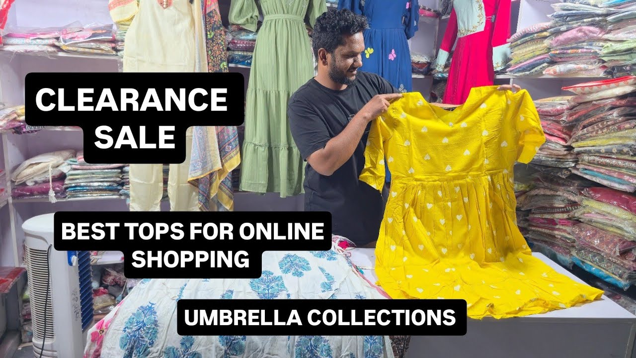 CLEARANCE | SALE | UMBRELLA |  CUT | KURTIS |  BEST | TOPS | FOR | ONLINE | SHOPPING |