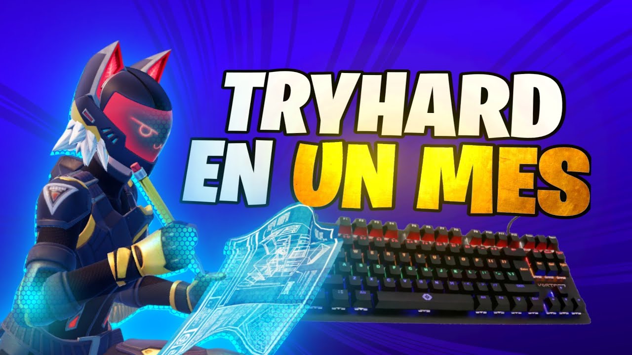 Me Volvi TRYHARD en FORTNITE en UN MES 🏆