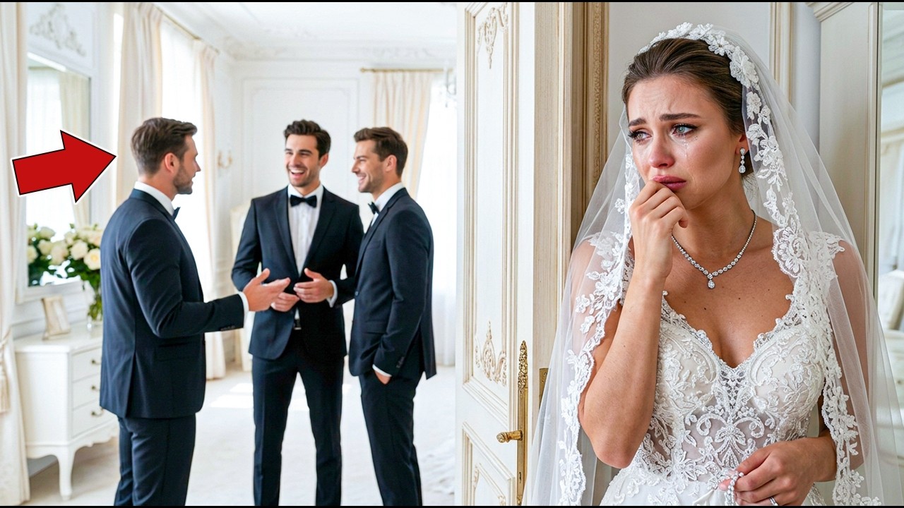 Quelques minutes avant le mariage, la mariée entend l’aveu du milliardaire… et tout bascule